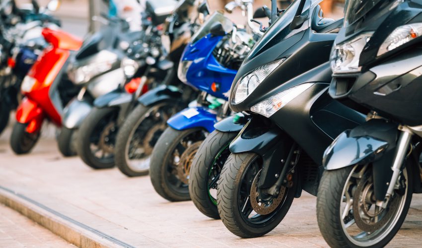 Cómo aparcar la moto