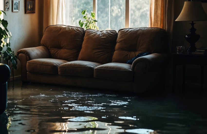 Casa inundada DANA