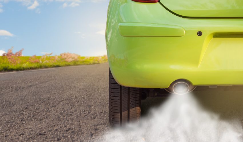 contaminacion de coche