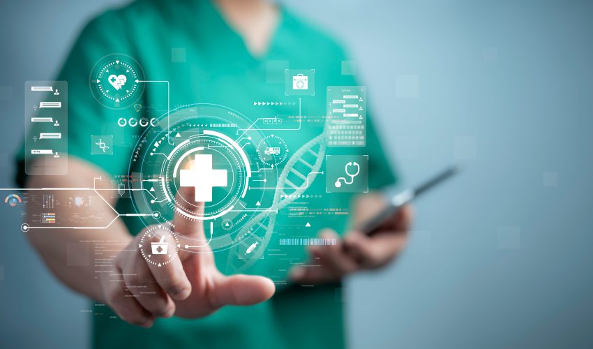 medico usando inteligencia artificial