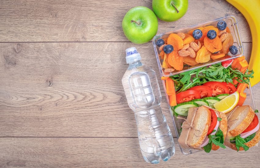 caja de snacks saludables