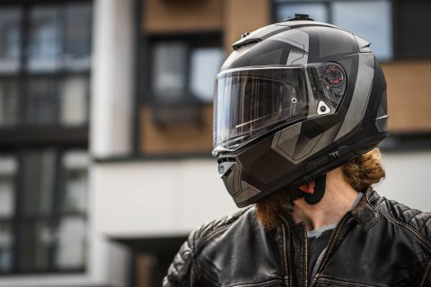 casco de moto seguro